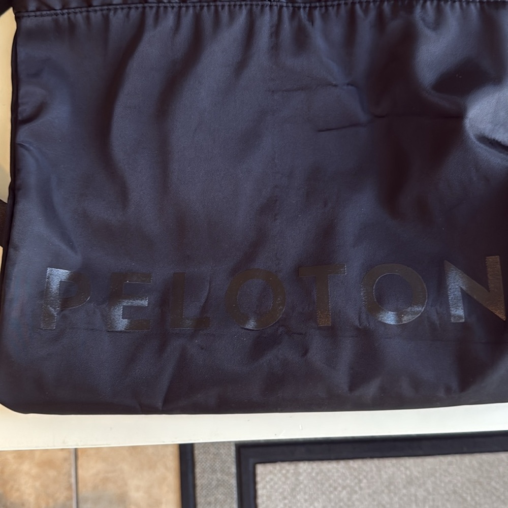 Peloton Charcoal Drawstring Backpack - image 2
